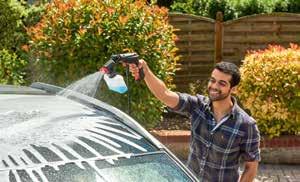 car. Due to its compact size and lightweight, anyone can work with this high pressure washer without much effort.