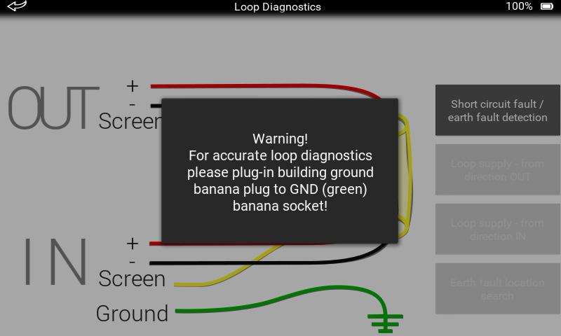 Apollo Test Set - User Manual 31 How do I use Loop diagnostics?