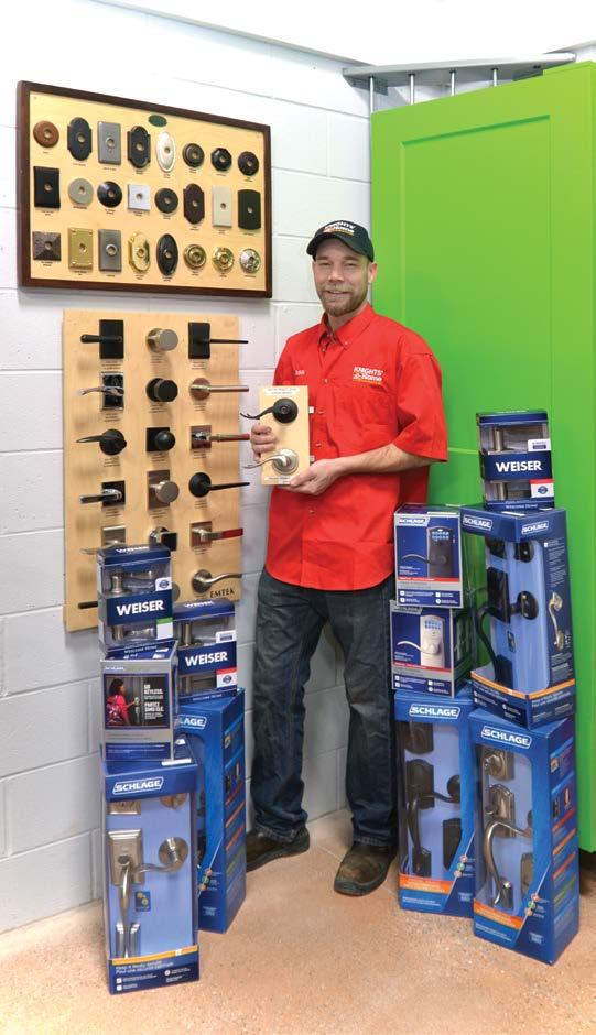 RYAN KNIGHT Contractor Sales Knights Home Building Centre, Meaford Tell us about this door hardware: We stock a full line of door hardware for interior and exterior doors.