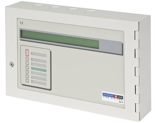 Morley Passive Repeater. This is an indication only repeater. The back lit LCD and the common system status LED s follow the indication on the main fire alarm panel.