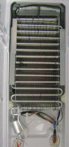 cold air driven across the evaporator coils. Evaporator In Freezer 1.