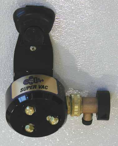 All Super Vac s are designed to easily accept spiral duct, with adapters on the output side for positive ventilation, or the input side for