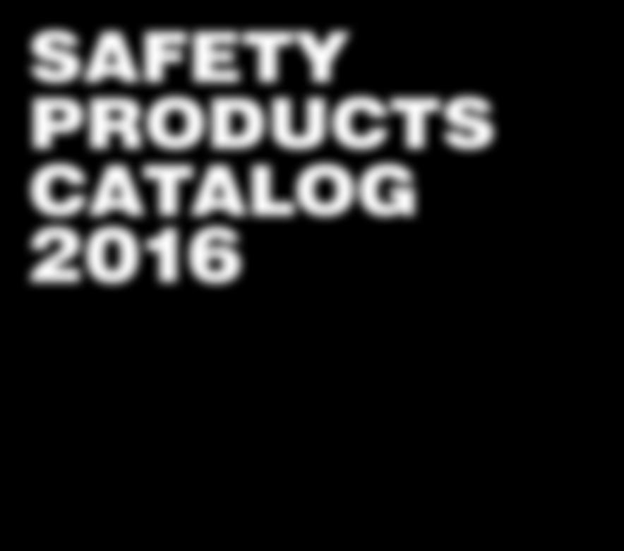 PRODUCTS CATALOG 2016