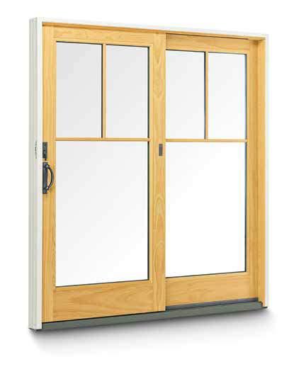 WHY CHOOSE ANDERSEN GLIDING PATIO DOORS? Gliding patio doors are ideal for any climate or any room.