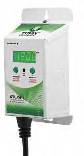 Preset CO 2 control at 1500 PPM. Features a built-in self calibration function. Durable powder-coated steel enclosure.