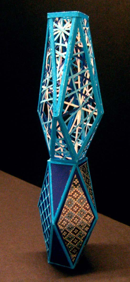 CENTERPIECE : Aslam Akram a beacon, approximately 4m in height comprising of two connected