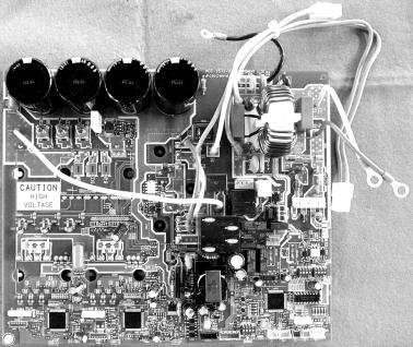 9. CIRCUIT CONFIGURATION AND CONTROL SPECIFICATIONS 9-. Outdoor Controls 9--. Print Circuit Board <Viewed from parts of P.