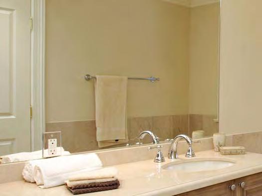 Interior Maintenance K. Hovnanian Homes MIRRORS Trim and Finishes Wall mirrors retain their beauty longer with proper care. They are attached with hardware or bonded to the wall with special mastics.