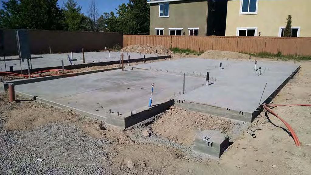 Exterior Maintenance K. Hovnanian Homes SLAB ON GRADE Foundations Slab on grade foundations are built directly on the soil below the slab.