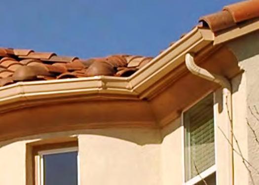 K. Hovnanian Homes Exterior Maintenance GUTTERS AND DOWNSPOUTS The gutters and downspouts are designed to collect water from the roof and direct it to a safe drainage pathway at the ground or to a