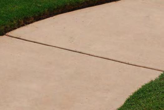 Landscape and Irrigation K. Hovnanian Homes CONCRETE FLATWORK Concrete flatwork is any non load bearing concrete around the home including the driveway, garage floor, patio, sidewalks and walkways.