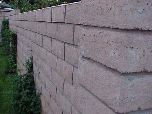 K. Hovnanian Homes Landscape and Irrigation MASONRY WALLS Masonry walls are constructed of masonry block.