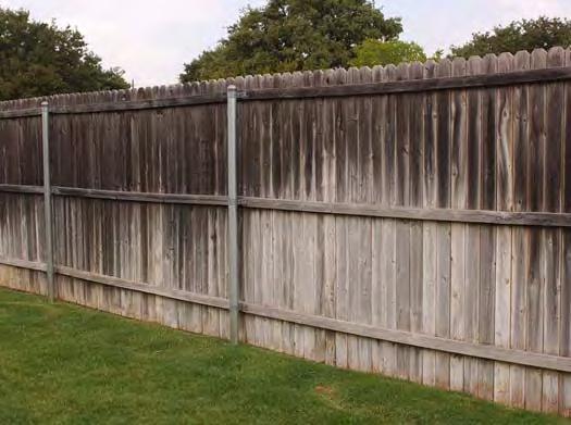 K. Hovnanian Homes Landscape and Irrigation Example of Deferred Maintenance Damage to Wood Fence From Sprinkler Water Overspray Effects of Deferred Maintenance Failure to maintain or lack of control