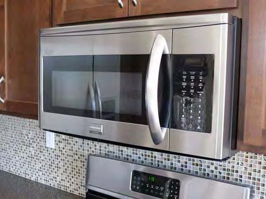 Interior Maintenance K. Hovnanian Homes MICROWAVE OVEN The microwave oven in the home may be a built in microwave wall oven or an overthe range microwave oven.