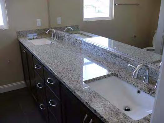 Interior Maintenance K. Hovnanian Homes GRANITE COUNTERTOPS Granite countertops are porous materials and feature a great deal of color and veining variation and are never exactly alike.