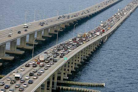 Regional Priority Projects Howard Frankland Bridge Connecting Pinellas and Hillsborough Counties Replacement of northbound span of the Howard Frankland Bridge with potential for express lanes and