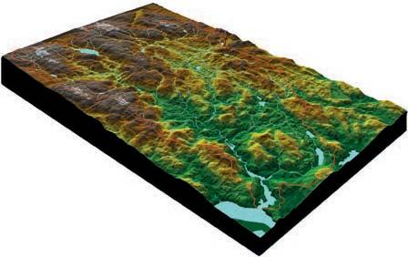 impressive body of information on a computerized mapping system, known as a geographic information system, or GIS.