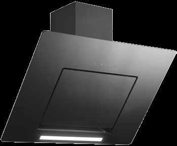 3261 Black + Black Tempered Glass 60cm / 80 cm / 90 cm Touchscreen Timer
