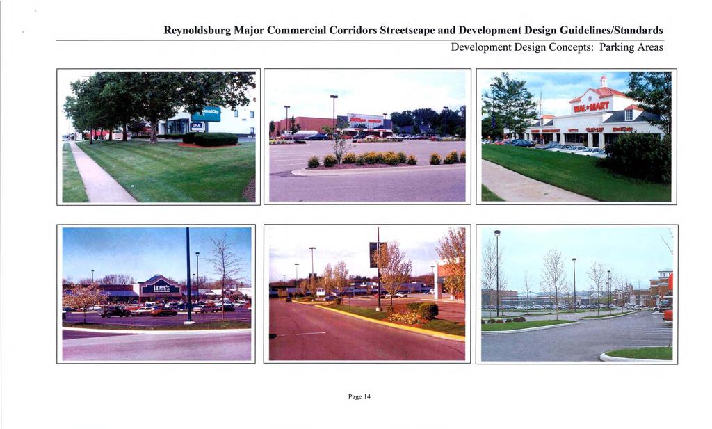 Reynoldsburg Major Commercial Corridors Streets cape and Development Design