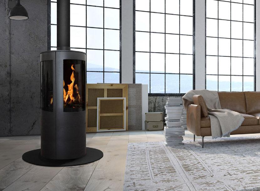 SERENITA GRAND The Serenita is a range of fully round bodied gas stoves available in Grand, Pedestal and Compact options. Their dancing flame pattern will enhance and warm any room.