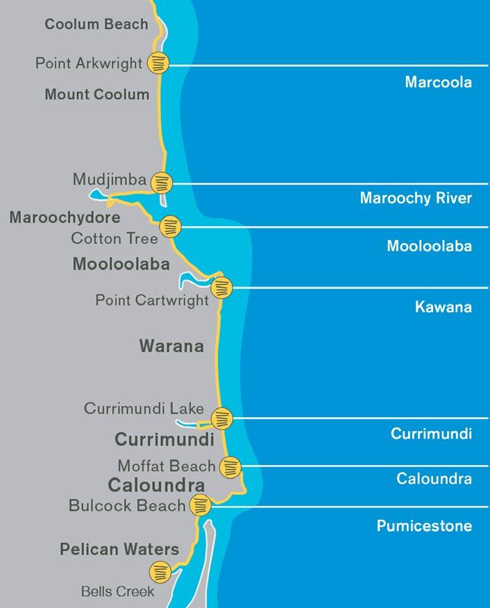 4.5 Well connected Connection to Noosa The long term plan for the project is to establish a continuous Coastal Pathway from Tewantin in Noosa to Bells Creek south of Caloundra.