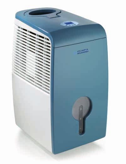 AQUARIA Powerful dehumidifier with a 20l/24h capacity, electronic LCD and a triple air filtration system: comfort and air healthiness guaranteed. AQUARIA Cod.