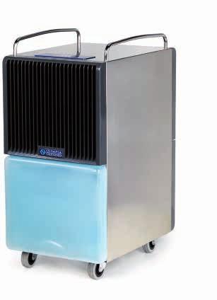 01209 FEATURES OF SECCOPROF 28 Dehumidification capacity: 22 l/24h* Tank capacity: 3.