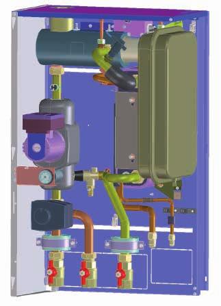 TECHNICAL IN-DEPTH ANALYSIS TECHNICAL IN-DEPTH ANALYSIS FEATURES SHERPA SHERPA FEATURES 3-way valve incorporated in the internal module for the deviation of the system water supply to the DHW