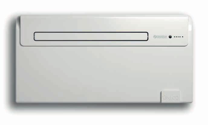 UNICO AIR the thinnest and quietest air-conditioner without outdoor unit ever. UNICO AIR 8 SF Cod. 01503 UNICO AIR 8 HP Cod. 01504 FEATURES Capacity: 1.