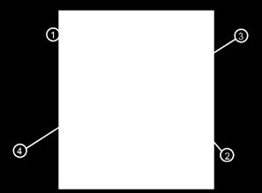 Direction 2: Cut the connection profiles to the correct length and mount them on the correct sides (See Fig. 38).