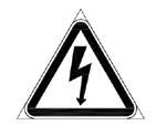 8 Cell Matching Label Electric Voltage This pictogram indicates that there are electrical components behind this access cover, door or panel that may be dangerous for the user/installer.
