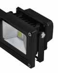 maintenance Aluminium die cast housing Easy Installation Universal Voltage (120-277V) Rated 50,000 hours average life Small LED Floodlights are available