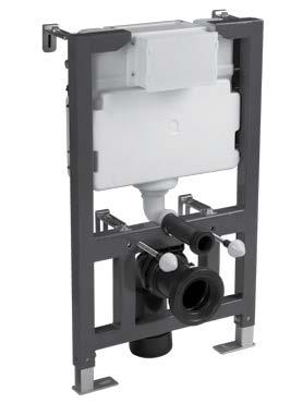 17m wall hung WC frame - use for in-wall applications