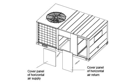 0.8m m 0.m m MCAC-RTSM-20-0 0Hz R40a ClimaMaster Tropical Rooftop Package Unit Overhead air 0.m Clearance.m 0.m m Overhead air Clearance m m For ton For.2ton and above 4.