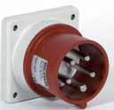 Industrial plugs and sockets pin protection type amperage configuration IP44 IP67 flange price 243.3296 243.3297 248.3296 242.1696 412.1663 415.6367 245.