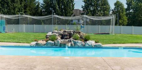 stone waterfalls to any in-ground swimming pool,