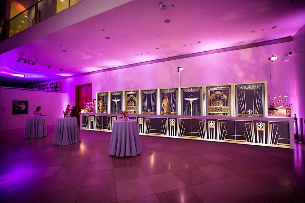 MAKE AN IMPACT AT YOUR NEXT EVENT The Ondaatje Wing Main Hall is a versatile event space offering you the opportunity to host branded events, product launches, receptions with access to our