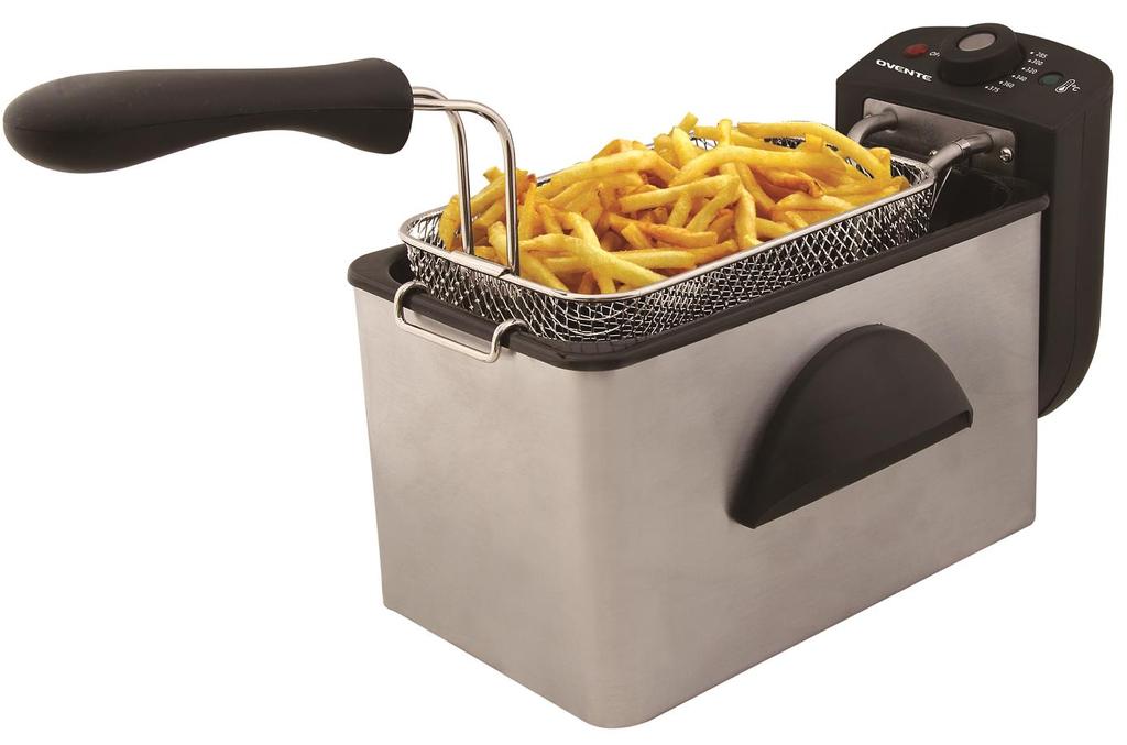 2.0L Stainless Steel Deep Fryer with Frying Basket FDM2201 Series