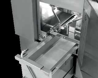 fryer 100% 75% FOOD RESIDUALS REMOVING CAPACITY 50% 25% 0% >38 µm 14-38 µm 6-14 µm Paper Filter Sendinment tray* Re-organized demonstrative data after tests based on ISO 4406.