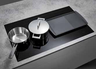 Intuitive touch control, combined with smart technology. Powerhouse in the kitchen A powerful cooker hood goes with a powerful hob.