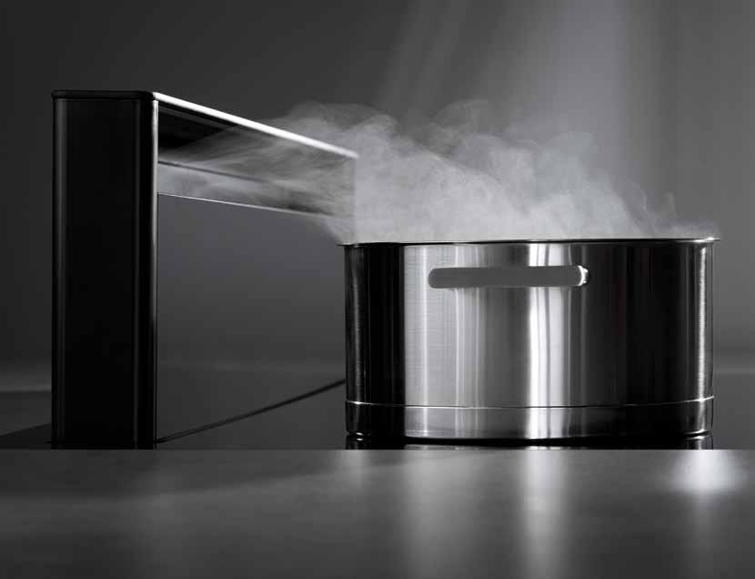 Special downdraft extractor Pure and timeless design Aesthetically, Panorama really is the jewel of the kitchen.