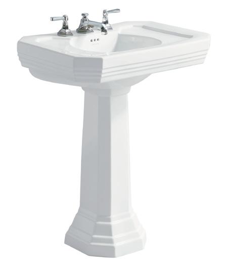 Bathroom Sinks Pedestals KALLISTA 16 27" Pedestal Sink
