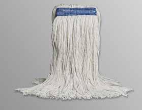 Wet Mops Sentrex Cut End Mop - Narrow Band Ideal for rugged cleaning on rough surfaces and high traffic areas Made from a highly durable synthetic/rayon blended yarn with superior tensile strength