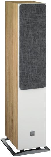 This large floor-standing speaker has 2 x 7 wood fibre SMC based woofers and the oversized 29mm