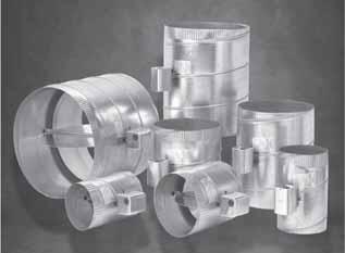 All CRDS dampers Diameter 10 All CRDS dampers are typically shipped as Normally Open dampers that are powered closed and spring returned opened.