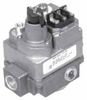 36C SERIES GAS VALVES GAS BURNER CONTROLS 36C SERIES STANDING PILOT SNAP OPEN, STEP OPEN, HSI, DSI, AND INTERMITTENT IGNITION GAS VALVES A Wide Range of Replacement Valves for the Professional