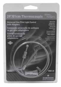 THERMOCOUPLES Model Number Standard ➀ Description H06E-18 18 thermocouple H06E-24 18 thermocouple H06E-30 30 thermocouple H06E-36 36 thermocouple