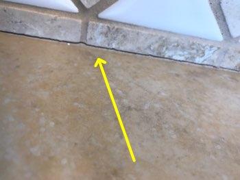 5. Cabinets 1 Voids in the grout at the back splash, recommend sealing. Cabinet doors are in operable condition overall. 6.