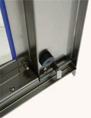 Food probe Double glass door Protection against burning Cleaning is made easier AISI 304 stainless