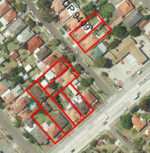 (Enterprise Corridor) - Requests Petition signed by: 31, 32, 33 & 34 O Meara Street, 287-293 Princes Highway, Carlton continued Recommendation Proceed with proposed changes to zoning, height, FSR and